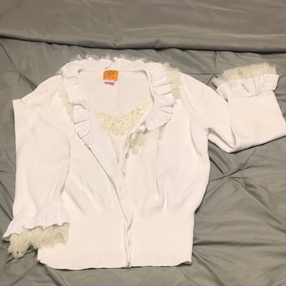 White sweater